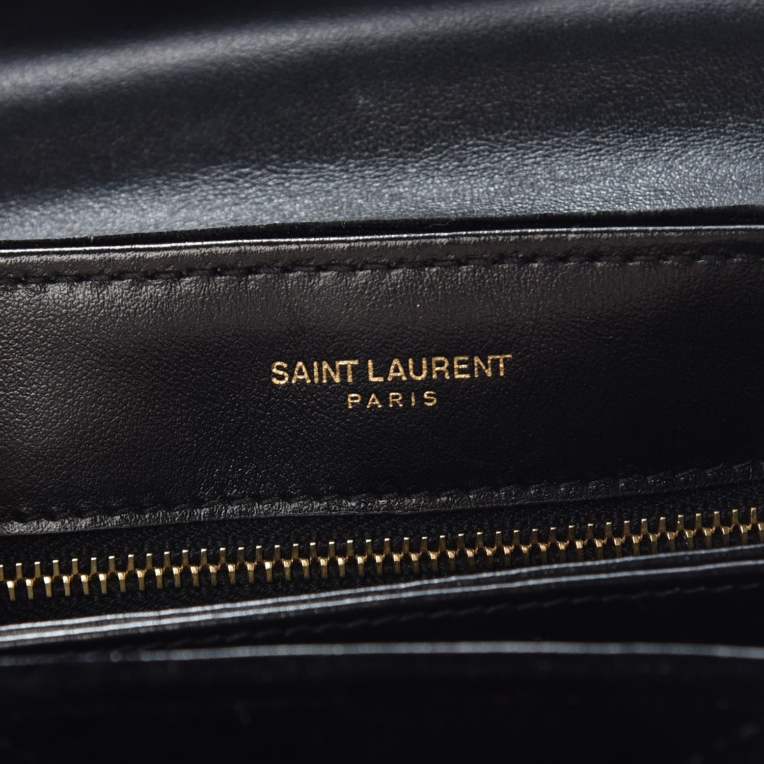 Saint Laurent Velvet Y Quilted Monogram Toy Loulou Chain Satchel French Black 6 of 16