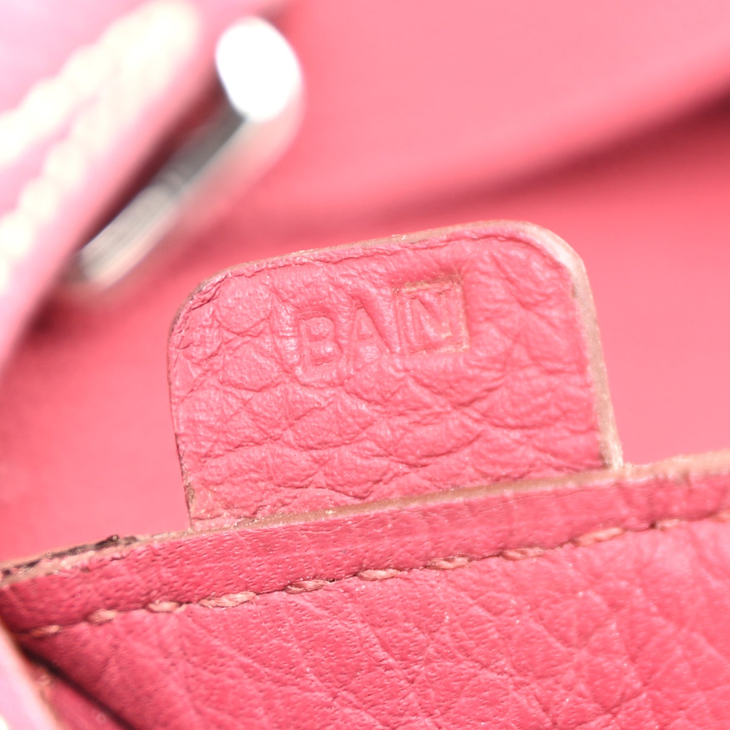 Taurillon Clemence Sac Good News GM Rubis