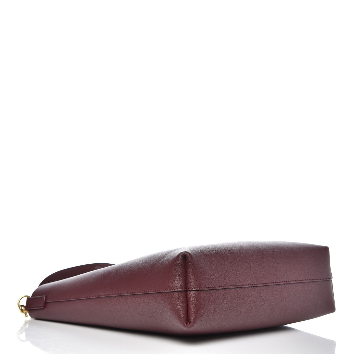 Calfskin Toy Shopping Tote Dark Red