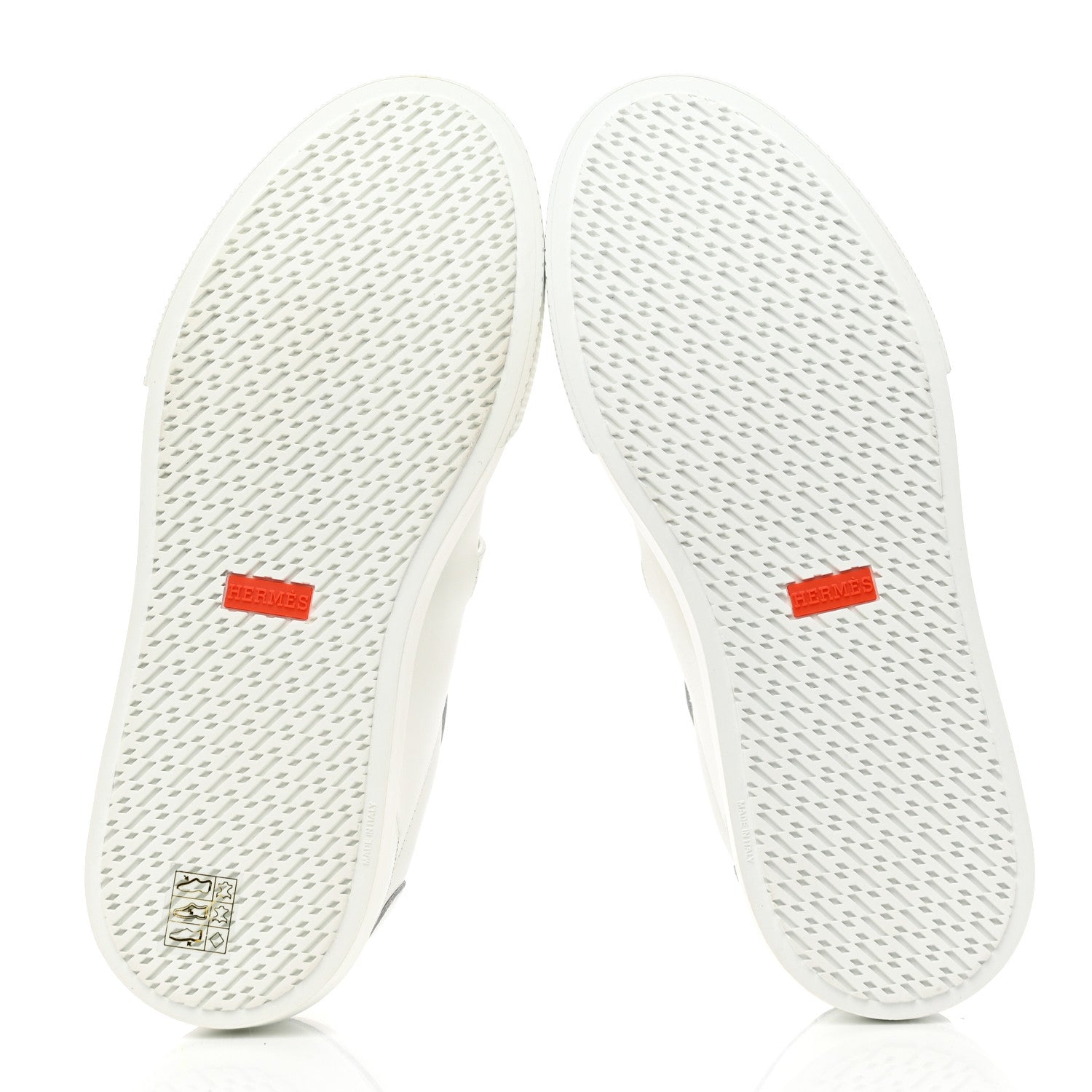 Hermes Calfskin Day Sneakers 41 White 5 of 8