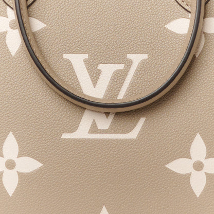 Louis Vuitton Empreinte Monogram Giant Onthego MM  Tourterelle Creme 6 of 8