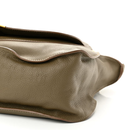 Chloe Calfskin Large Marcie Satchel Anchor Grey 10 of 13