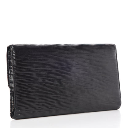 Louis Vuitton Epi Porte Tresor International Wallet Black 3 of 9