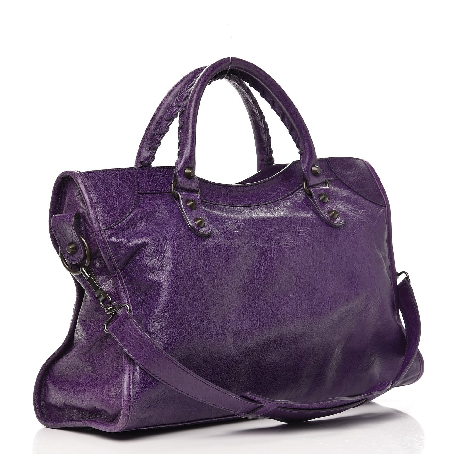 Agneau Classic Hardware City Dark Violet