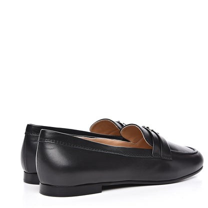 Chanel Lambskin CC Loafers 38.5 Black 4 of 11