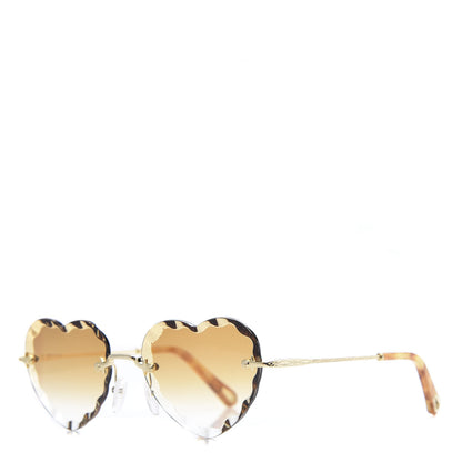 Chloe Heart Sunglasses CE150S Gold 1 of 7