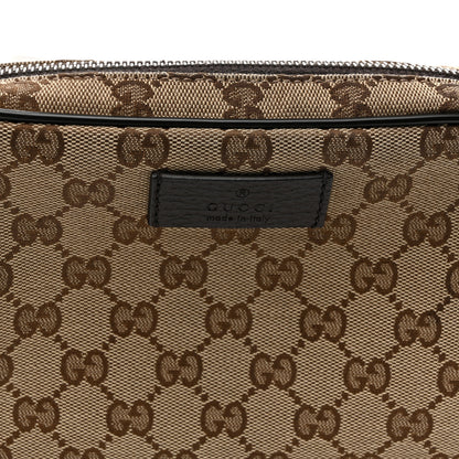 Gucci Monogram Belt Bag  Dark Brown 8 of 10