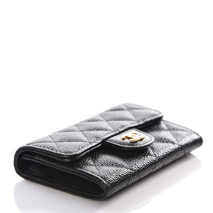 Chanel Caviar Quilted Flap Card Holder Black 3 of 11