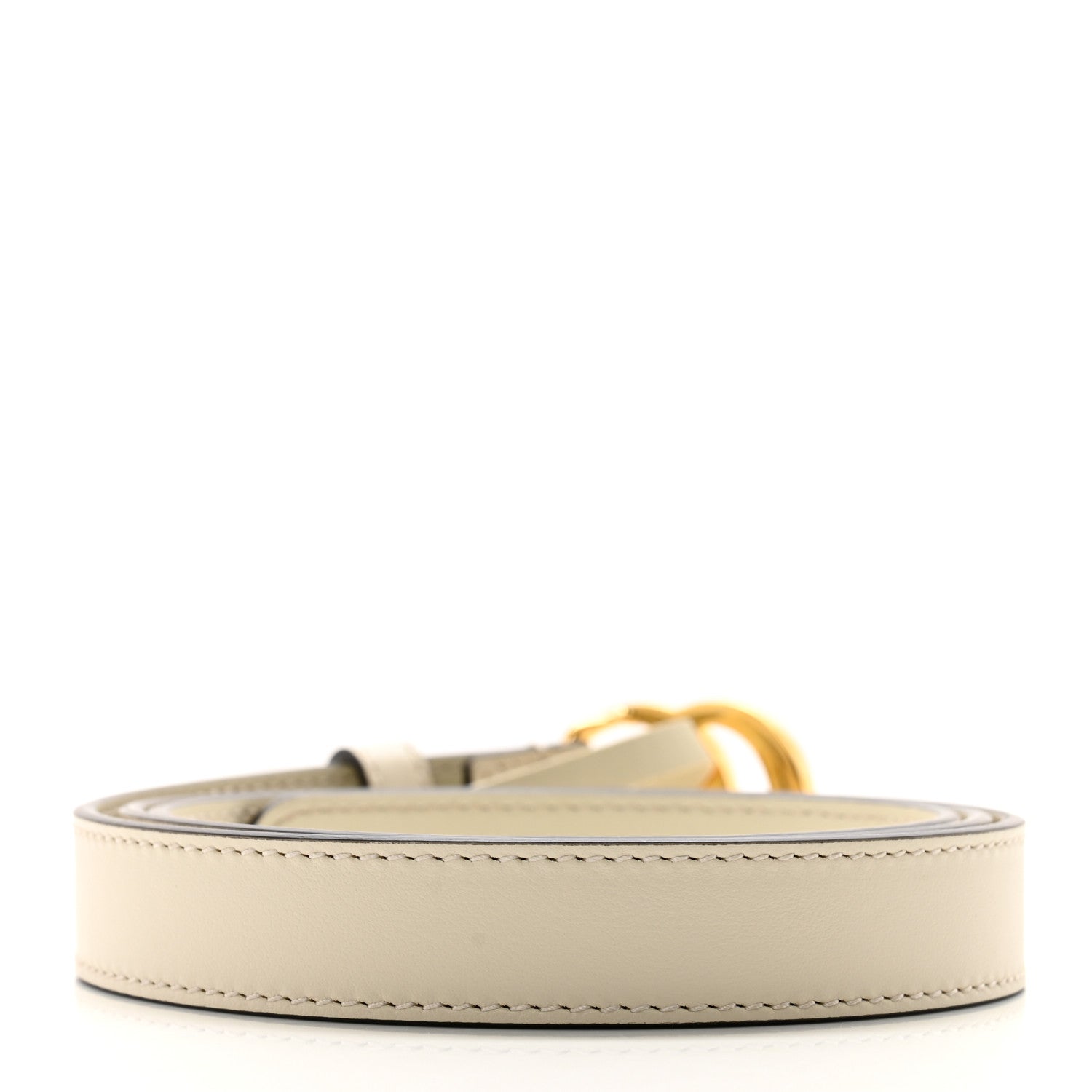 Gucci Calfskin Double G 20mm Belt 90 36 Mystic White 2 of 6