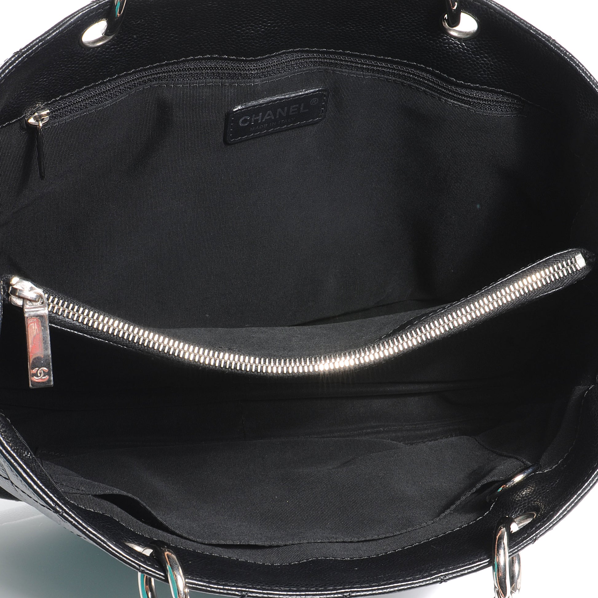 Chanel Caviar Grand Shopping Tote GST Black 5 of 7