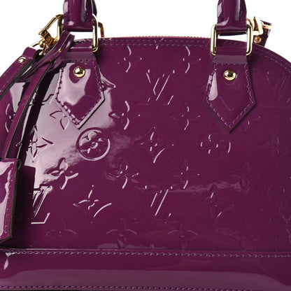 Louis Vuitton Vernis Alma BB Amethyste 7 of 9