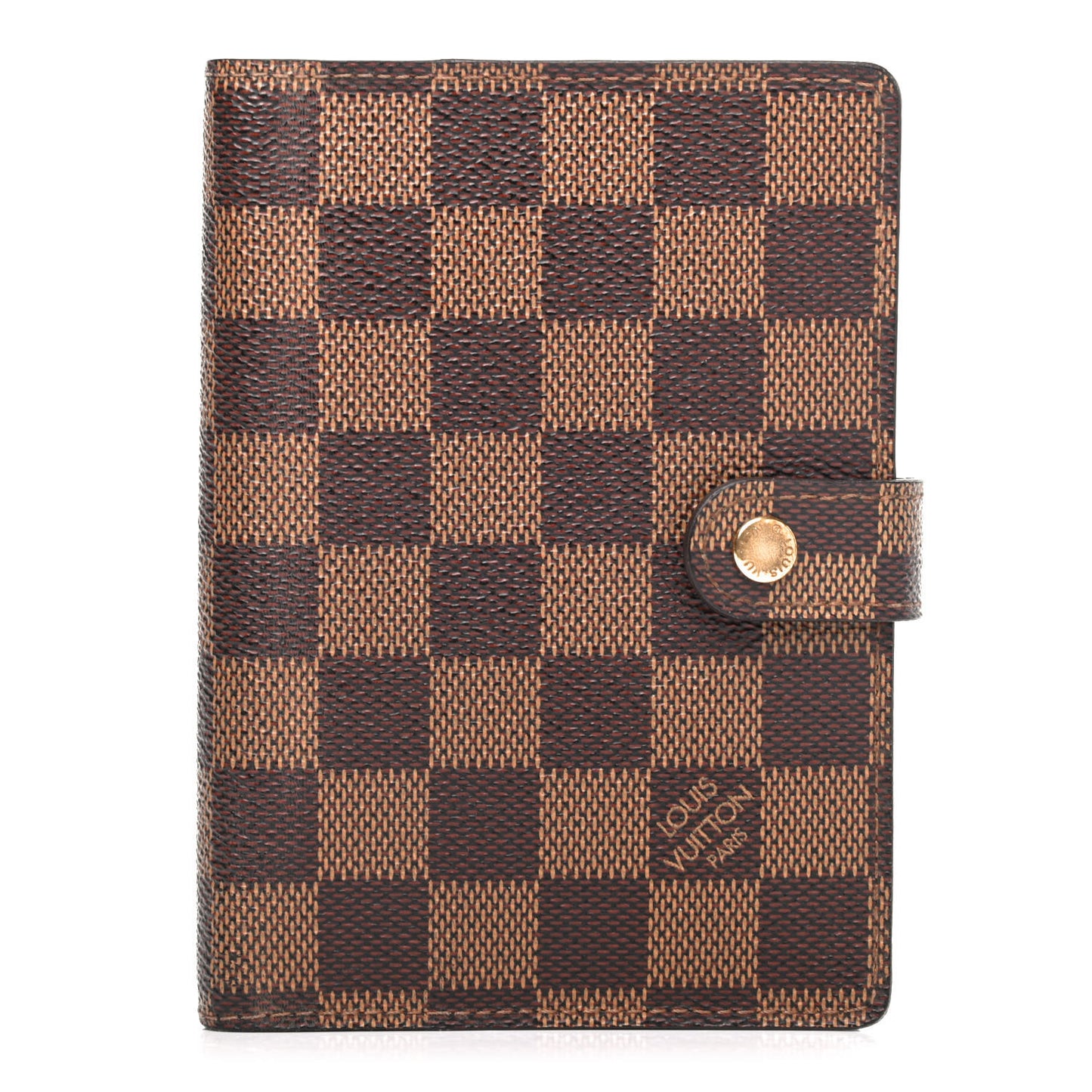 Damier Ebene Small Ring Agenda Cover