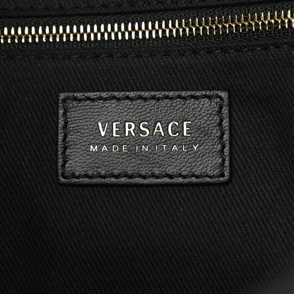Versace Nappa Barocco Quilted Vanitas Crossbody Black 6 of 8