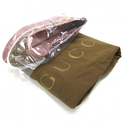 Gucci Monogram Ballet Flats 37.5 Pink 9 of 10