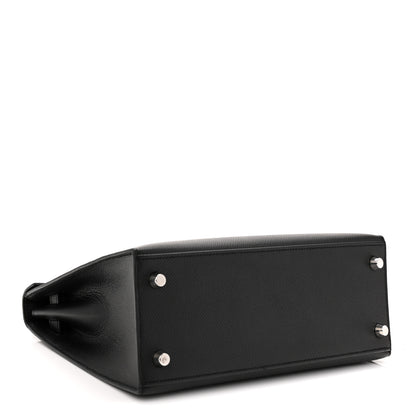 Hermes Epsom Kelly Sellier 25 Black 4 of 11