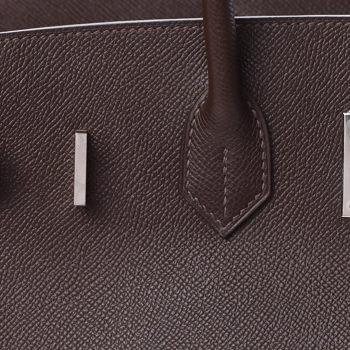 Epsom Birkin 35 Chocolate