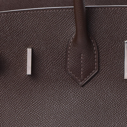 Hermes Epsom Birkin 35 Chocolate 22 of 38