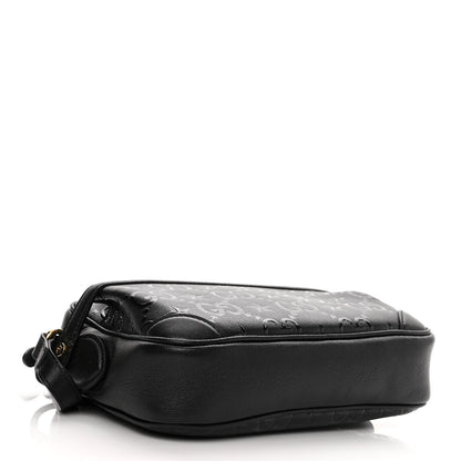 Gucci Wonka Grain Calfskin GG Monogram Star Embossed Small GG Shoulder Bag Black 4 of 10