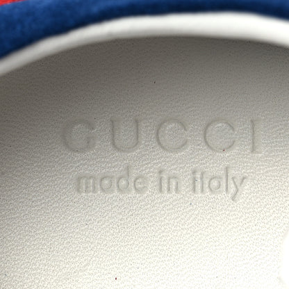 Gucci Suede Mens Softy Tek Sneakers 8 Blue 7 of 8