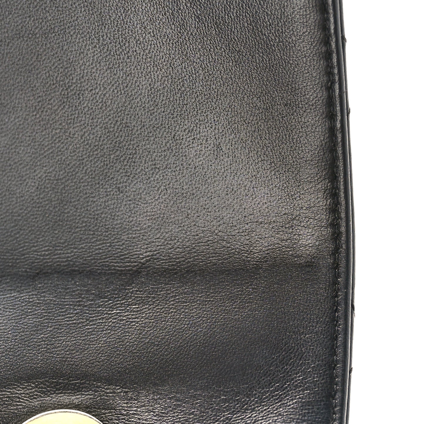 Lambskin Quilted Medium Trendy CC Flap Dual Handle Bag Black