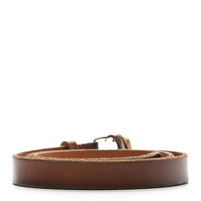 Gucci Faded Calfskin Double G 20mm Belt 85 34 Cuir 2 of 5