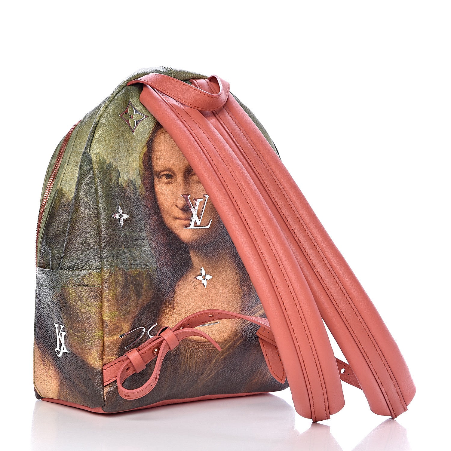 da vinci louis vuitton backpack Multicolor Masters Jeff Koons THE CLOSET toned finish Louis Vuitton Masters Da Vinci
