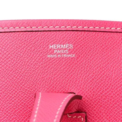 Hermes Epsom Evelyne PM Rose Tyrien 6 of 14