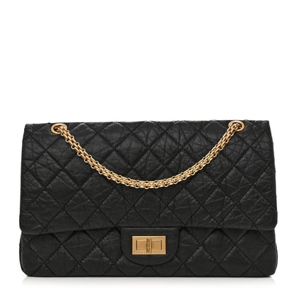 Chanel Aged Calfskin Quilted 2.55 Reissue 227 Flap Black 1 of 10