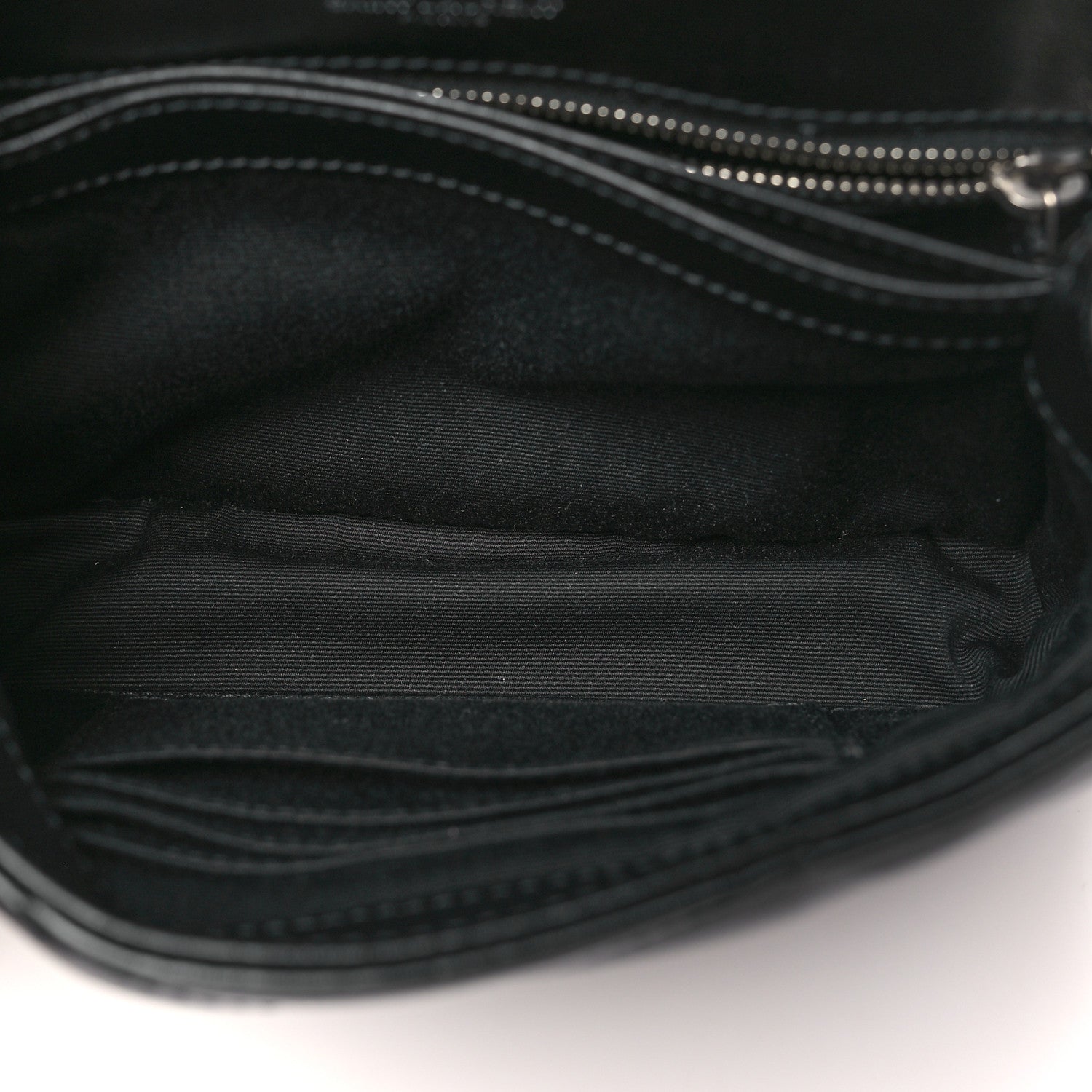 Saint Laurent Calfskin Y Quilted Monogram Toy Loulou Crossbody Bag Black 5 of 11