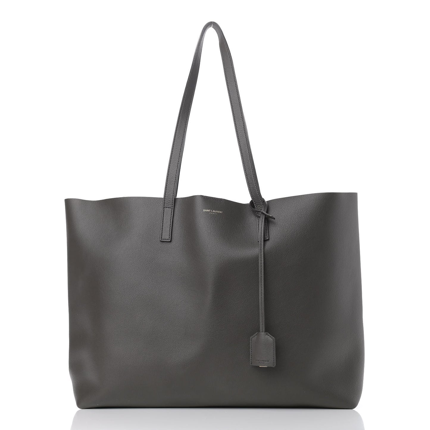 Calfskin East West Shopping Tote Fog