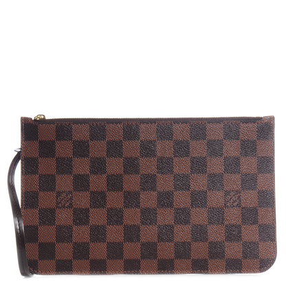 Louis Vuitton Damier Ebene Neverfull MM GM Pochette 1 of 7