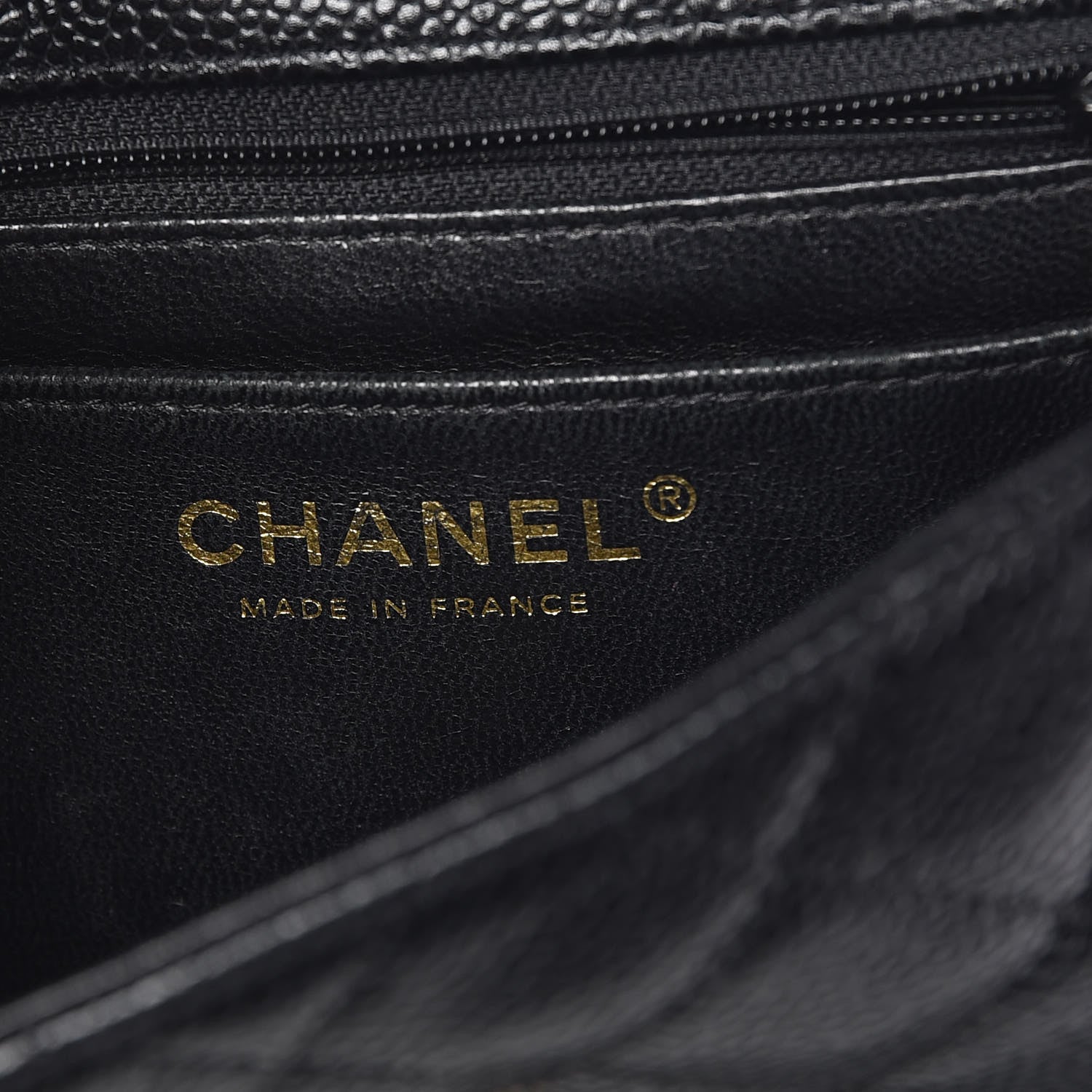 Chanel Caviar Quilted Mini Square Flap Black 6 of 8