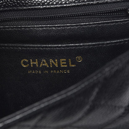 Chanel Caviar Quilted Mini Square Flap Black 6 of 8