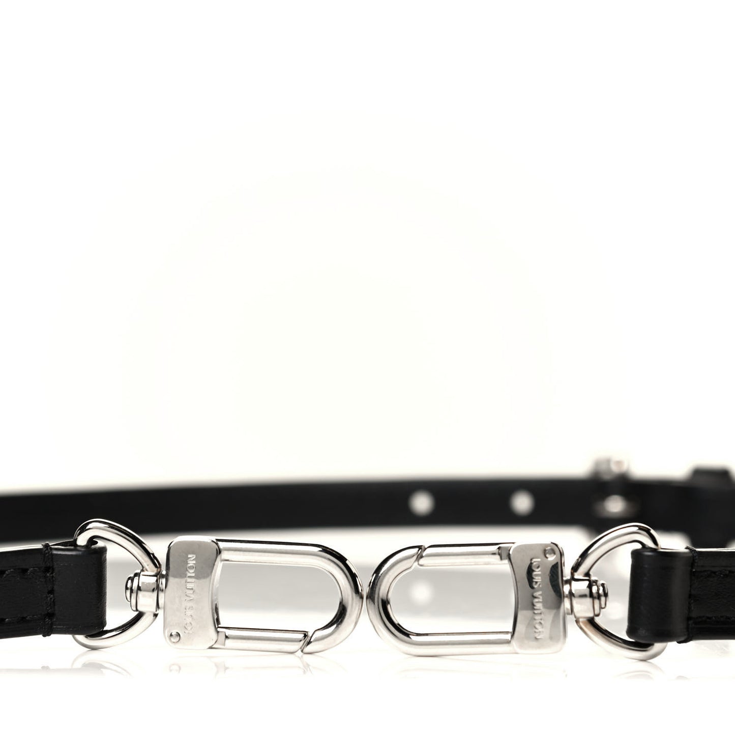 Calfskin 20mm Adjustable Shoulder Strap Black