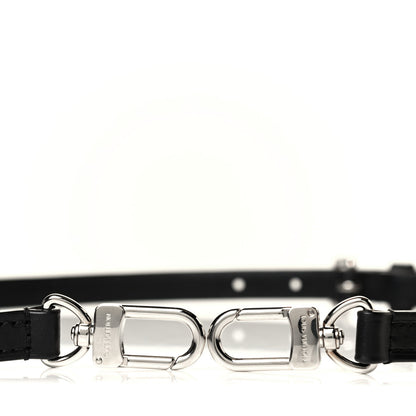 Louis Vuitton Calfskin 20mm Adjustable Shoulder Strap Black 4 of 4
