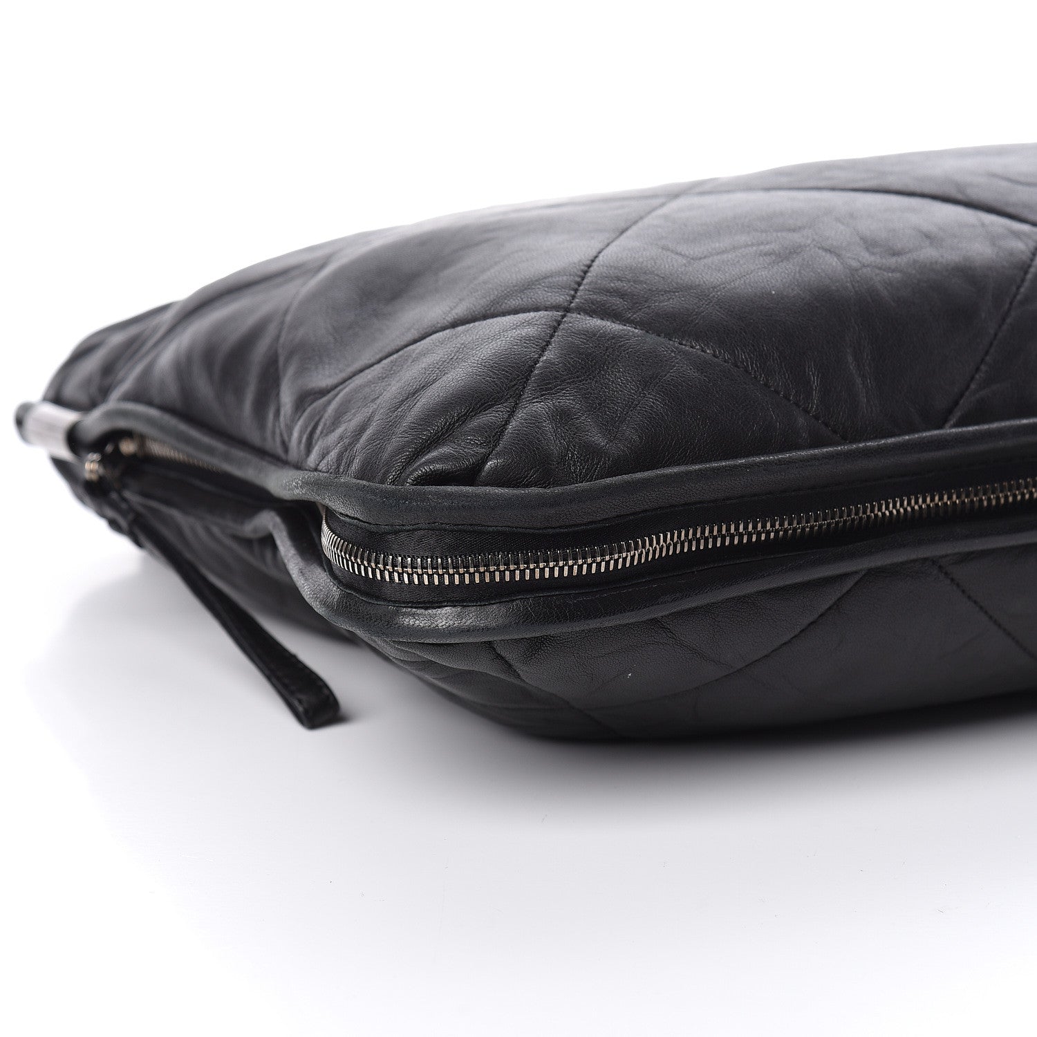 Lanvin Lambskin Quilted Amalia Tote Black 6 of 11
