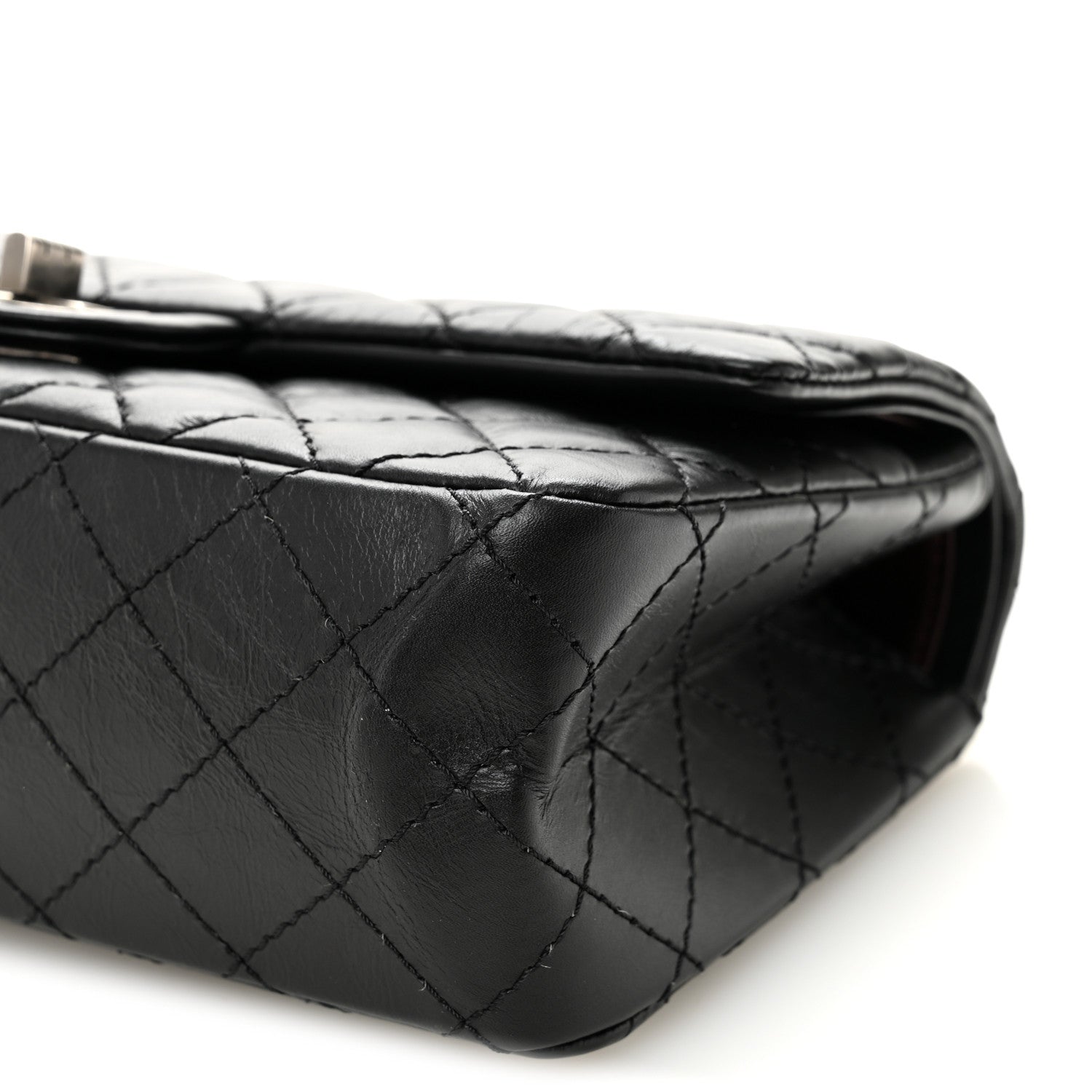 Chanel Aged Calfskin Quilted 2.55 Reissue 225 Flap Black 10 of 10