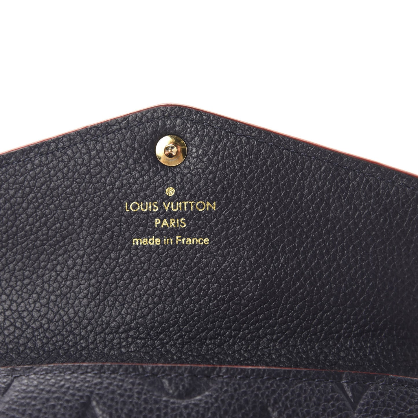 Empreinte Key Pouch Marine Rouge