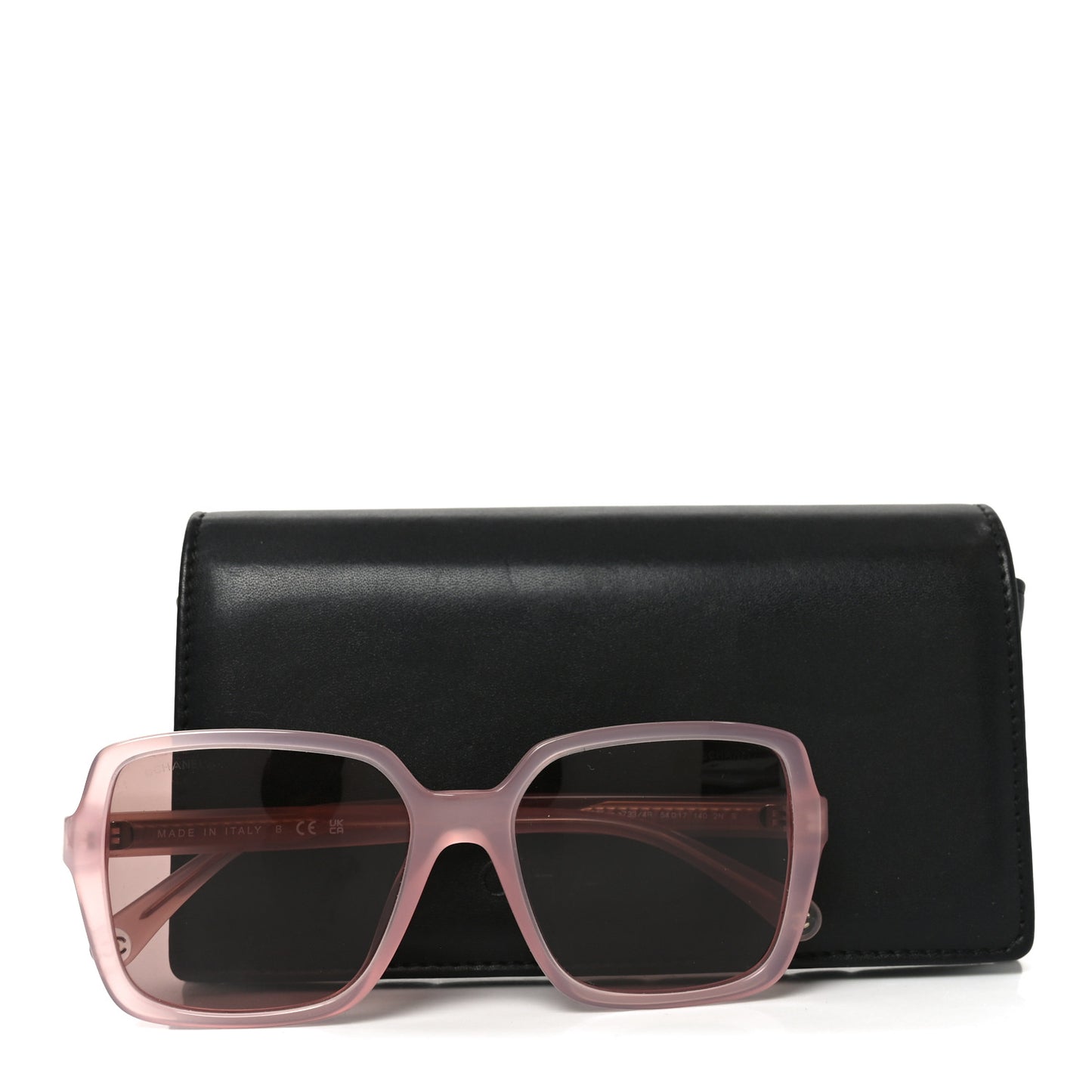 Acetate Square Sunglasses 5505 Light Pink
