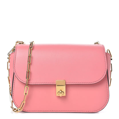 Valentino Garavani Vitello Chain Flap Bag Paradise Rose 1 of 10
