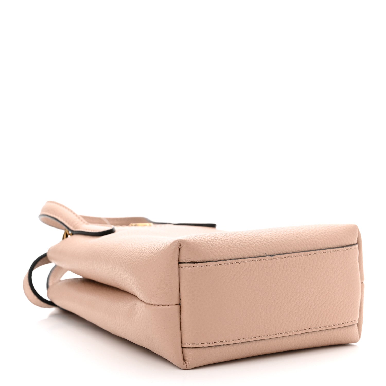 Salvatore Ferragamo Tumbled Calfskin Gancini Mini Bag Amaretti 4 of 8