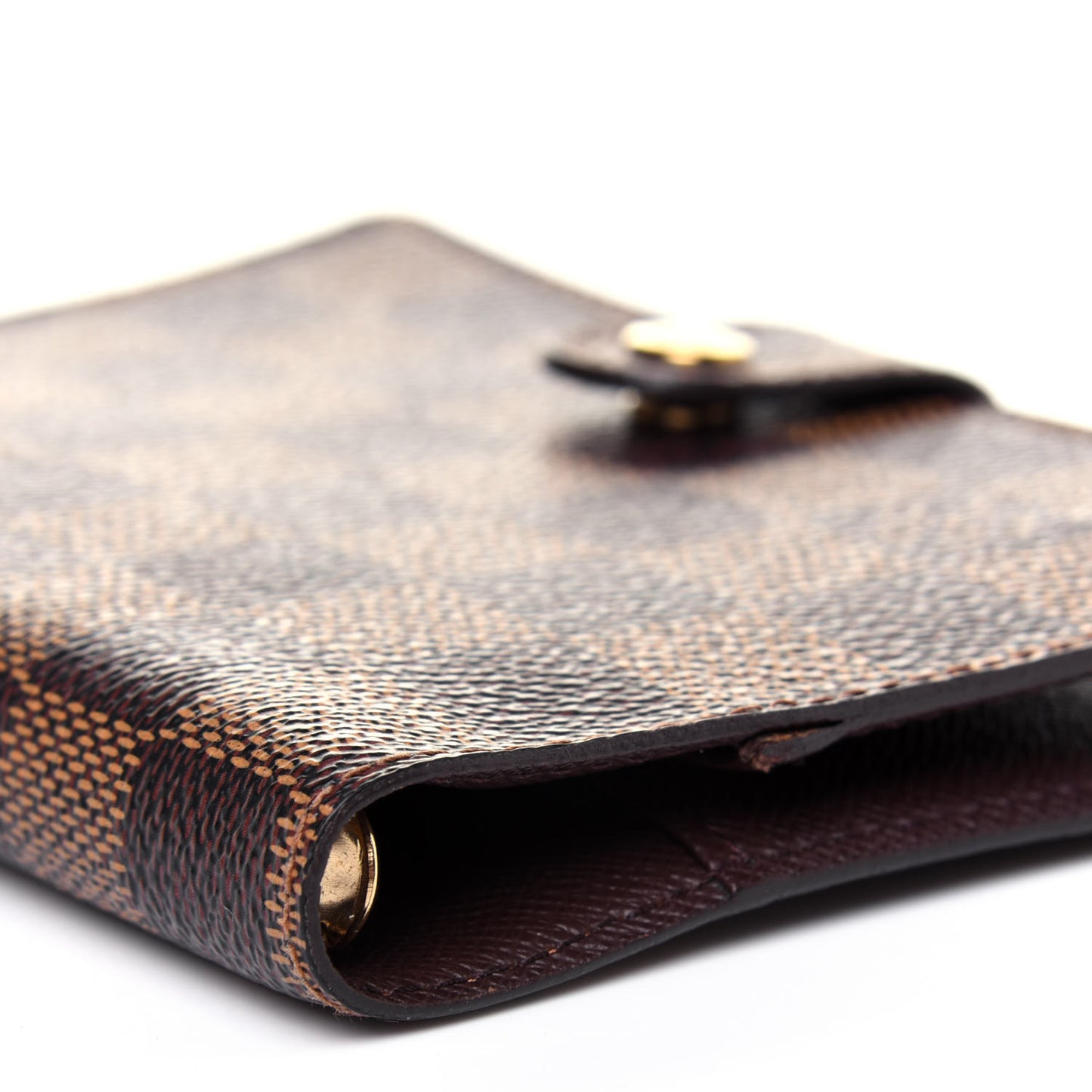 Damier Ebene Small Ring Agenda Cover
