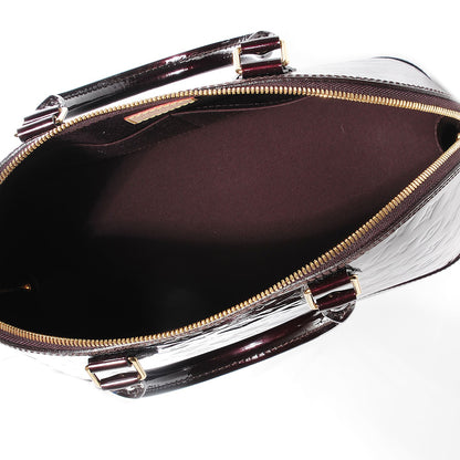 Louis Vuitton Vernis Alma MM Amarante 5 of 7