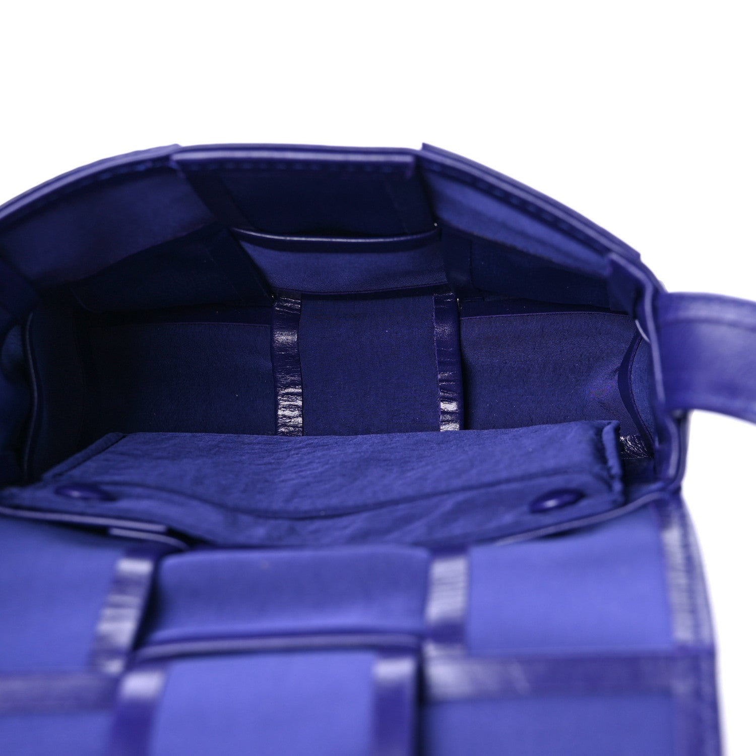 Bottega Veneta Crinkled Lambskin Maxi Intrecciato Extra Mini Cassette Crossbody Bag Unicorn 5 of 7