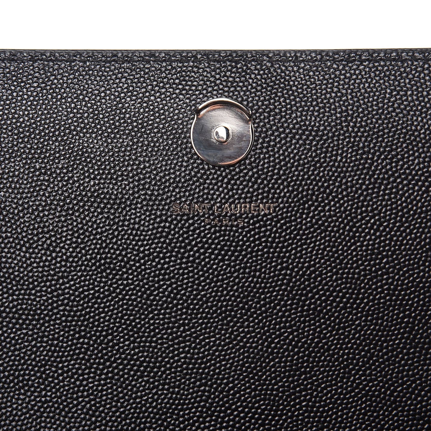 Grain De Poudre Medium Classic Monogram Kate Satchel Black