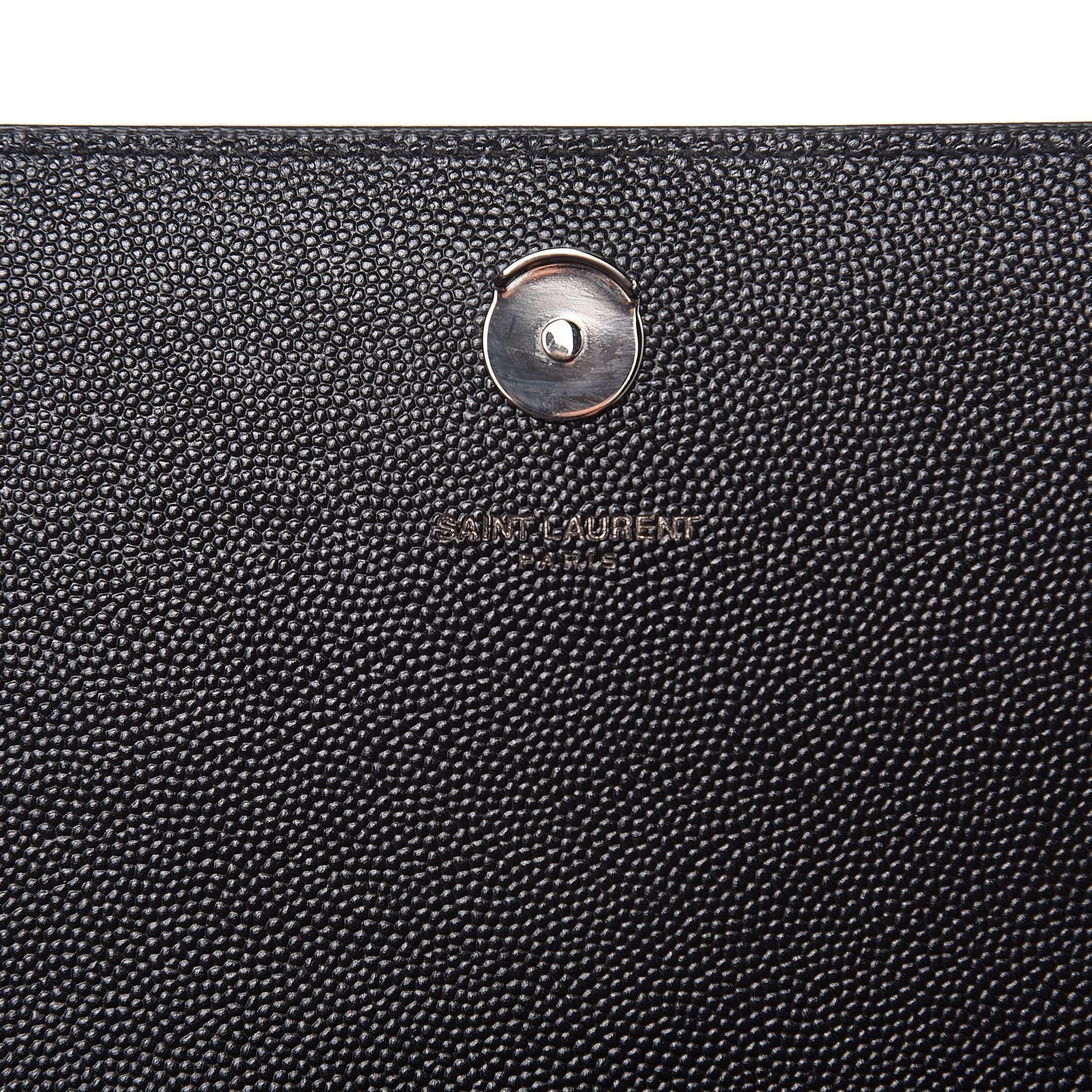 Saint Laurent Grain De Poudre Medium Classic Monogram Kate Satchel Black 7 of 10