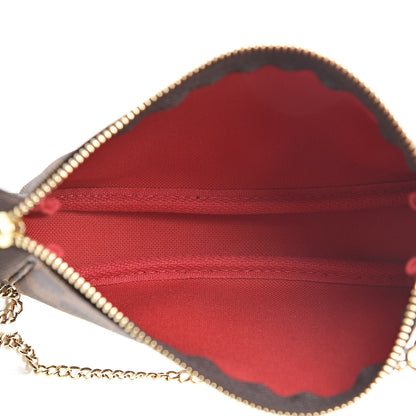 Louis Vuitton Damier Ebene Mini Pochette Accessories 5 of 8