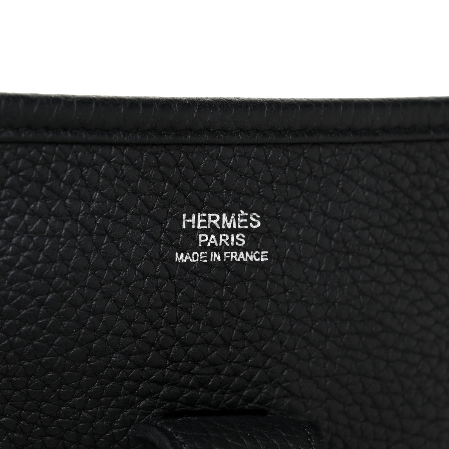 Hermes Taurillon Clemence Evelyne III GM Black 6 of 10