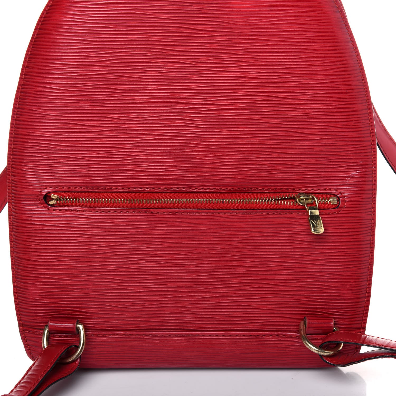 Louis Vuitton Epi Mabillon Backpack Castillan Red 7 of 23