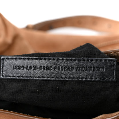 Balenciaga Waxed Suede Calfskin Classic Hardware Medium Le City Camel 6 of 9